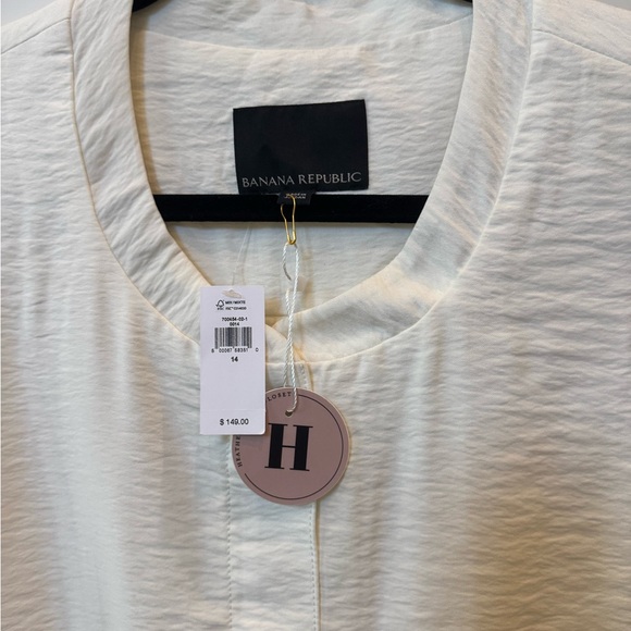 Banana Republic Elegant Cream Women's Jacket - Picture 3 of 5